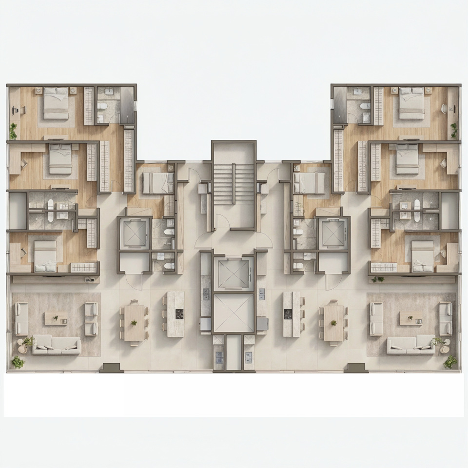 Planta 2 de Zenith Residence
