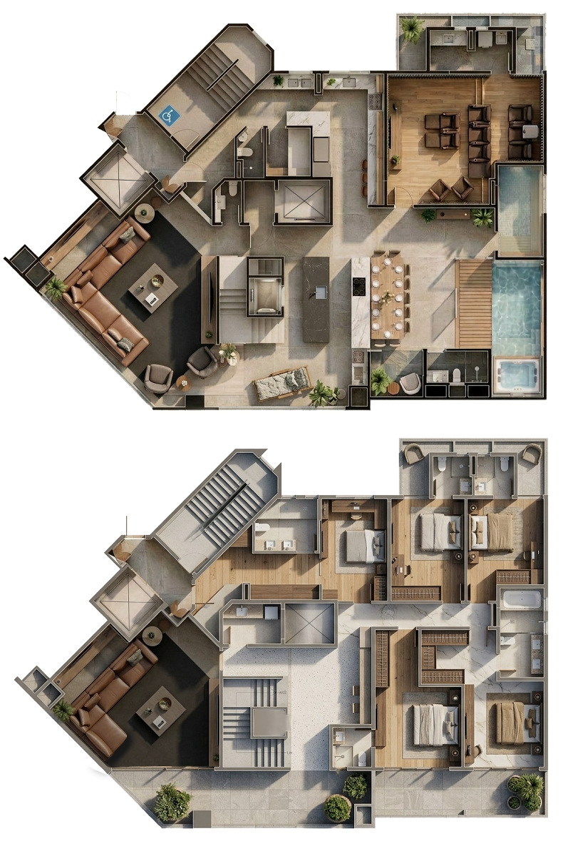 Planta 4 de Essence Residence