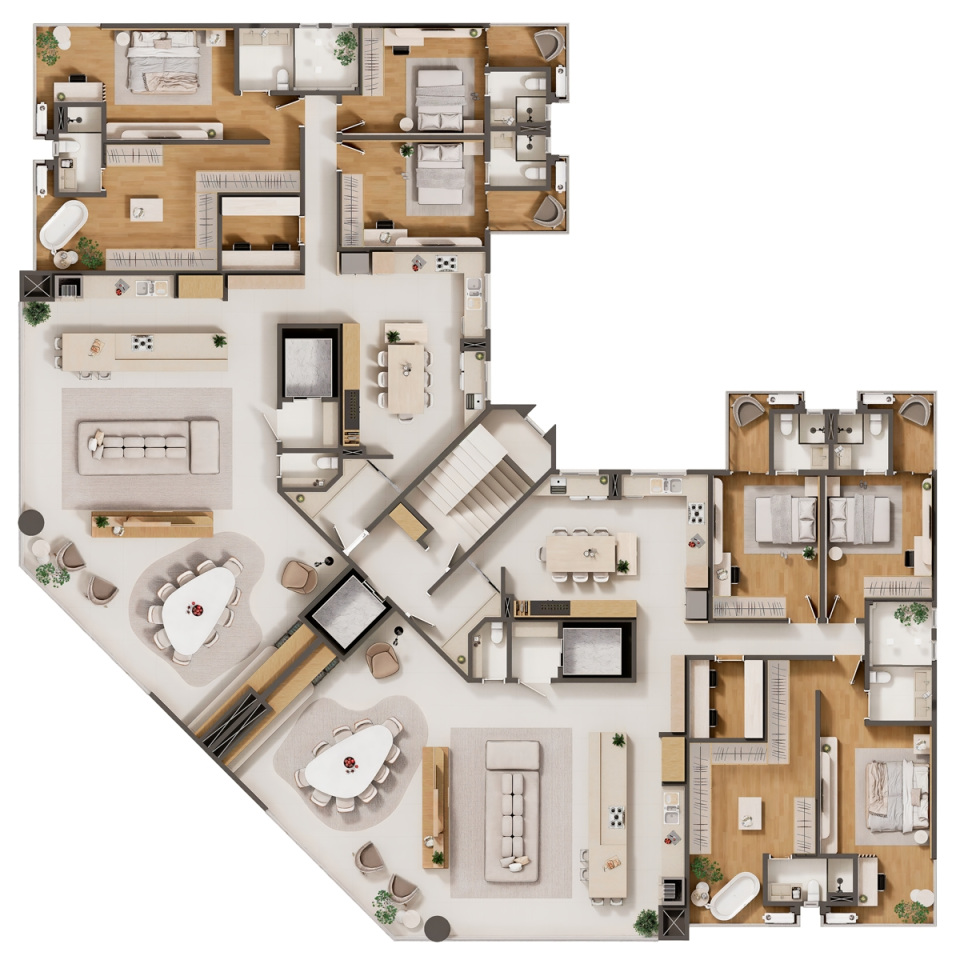 Planta 7 de Essence Residence
