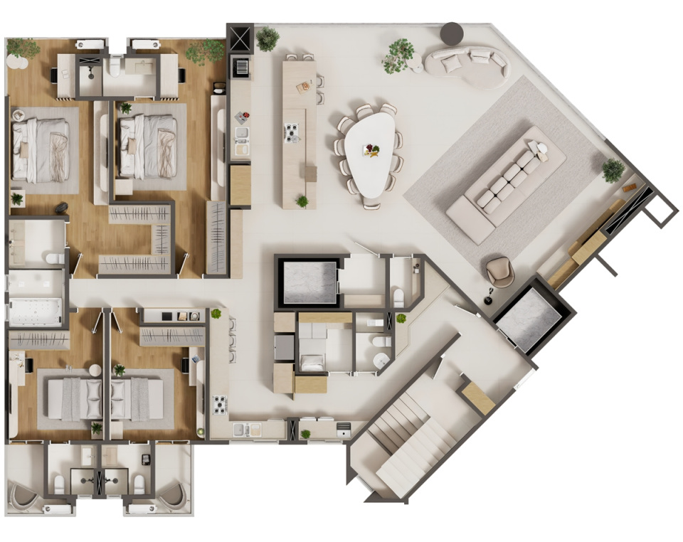 Planta 8 de Essence Residence