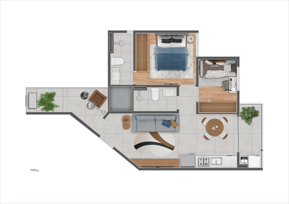 Planta 2 de Move Assunção