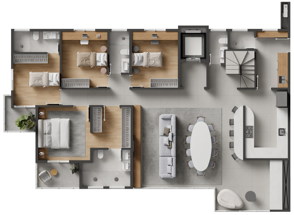 Planta 6 de Vista Park