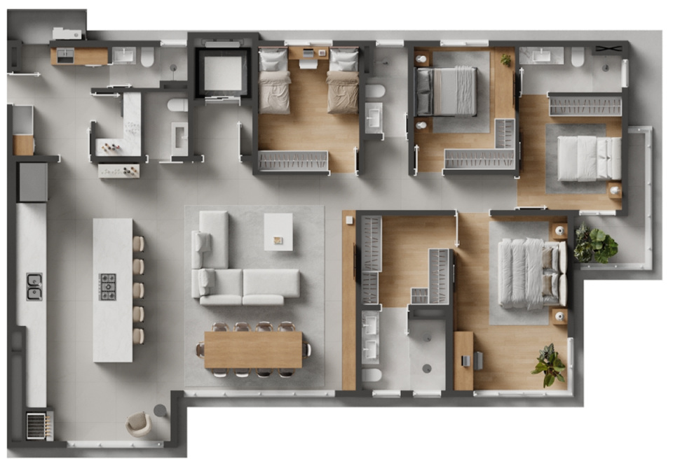 Planta 10 de Vista Park