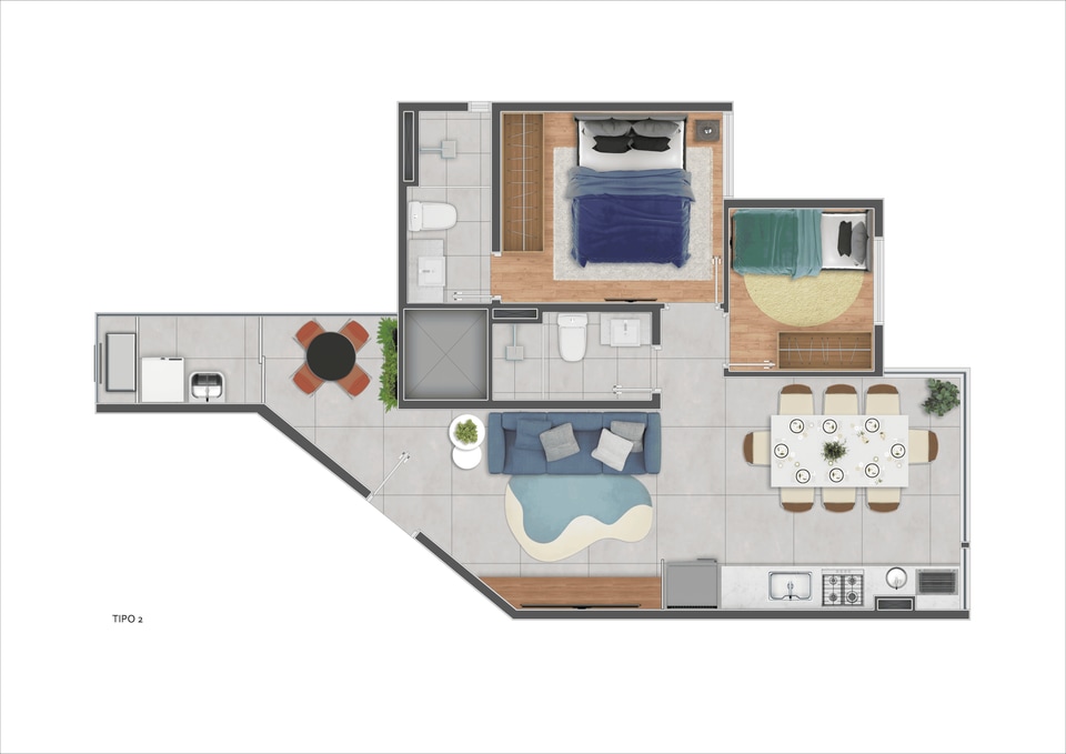 Planta 4 de Move Assunção