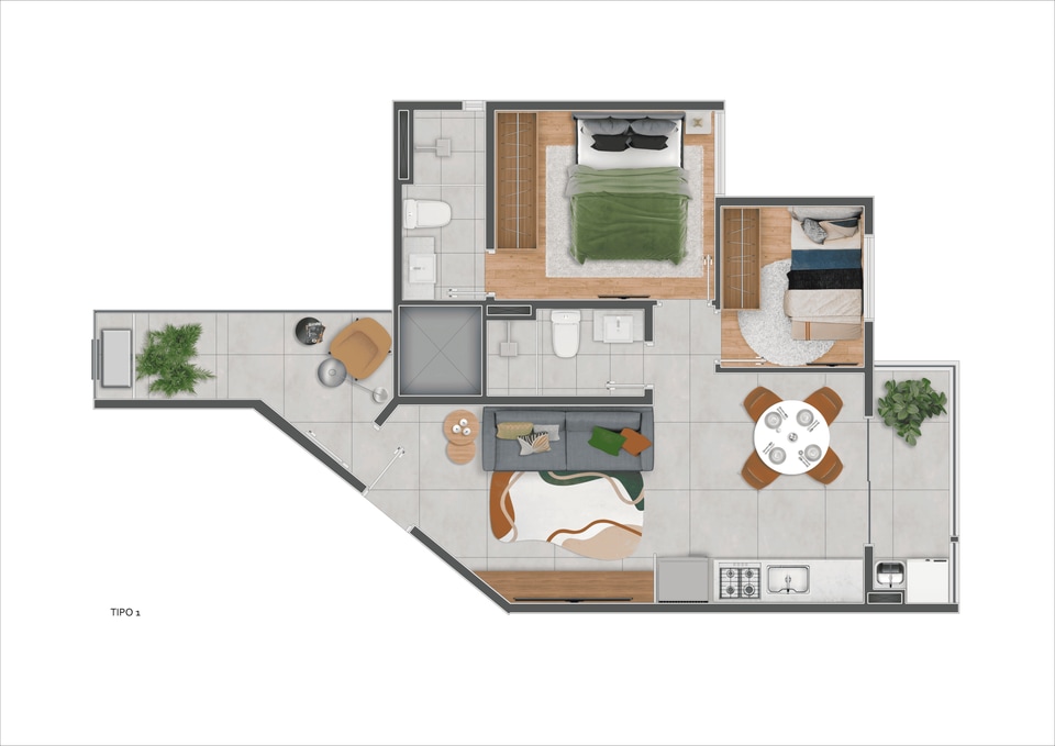 Planta 5 de Move Assunção