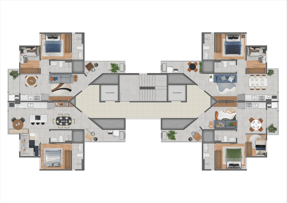 Planta 6 de Move Assunção