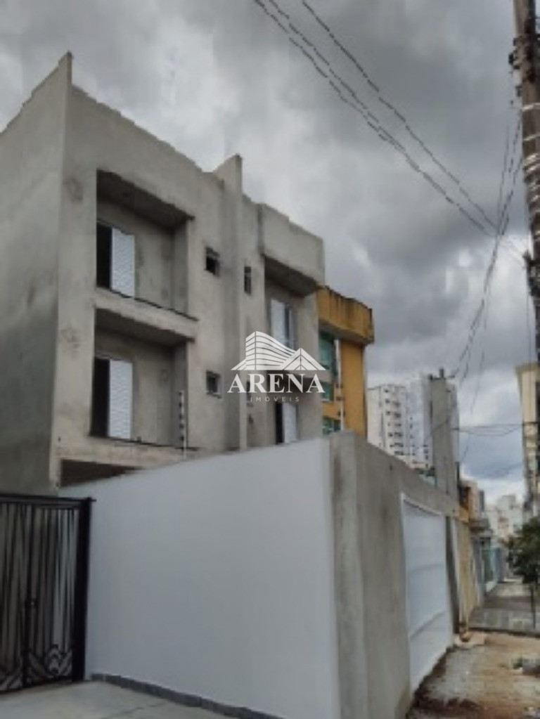 Apto com 2 dormitórios, sendo 1 suíte, com terraço .Gás encanado. Elevador.  Área de serviço 6m². 2 