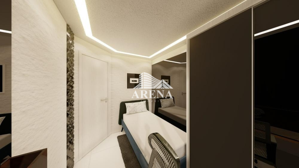 Apto  garden com 60,15 m².(44,15 m² interno, 10,00m²sacada, 9,48m² a/serviço). 2 dormitórios, sendo
