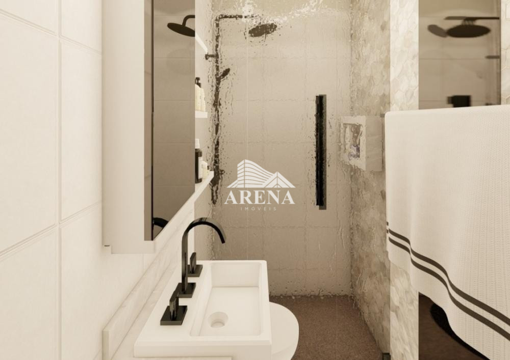 Apto  garden com 60,15 m².(44,15 m² interno, 10,00m²sacada, 9,48m² a/serviço). 2 dormitórios, sendo
