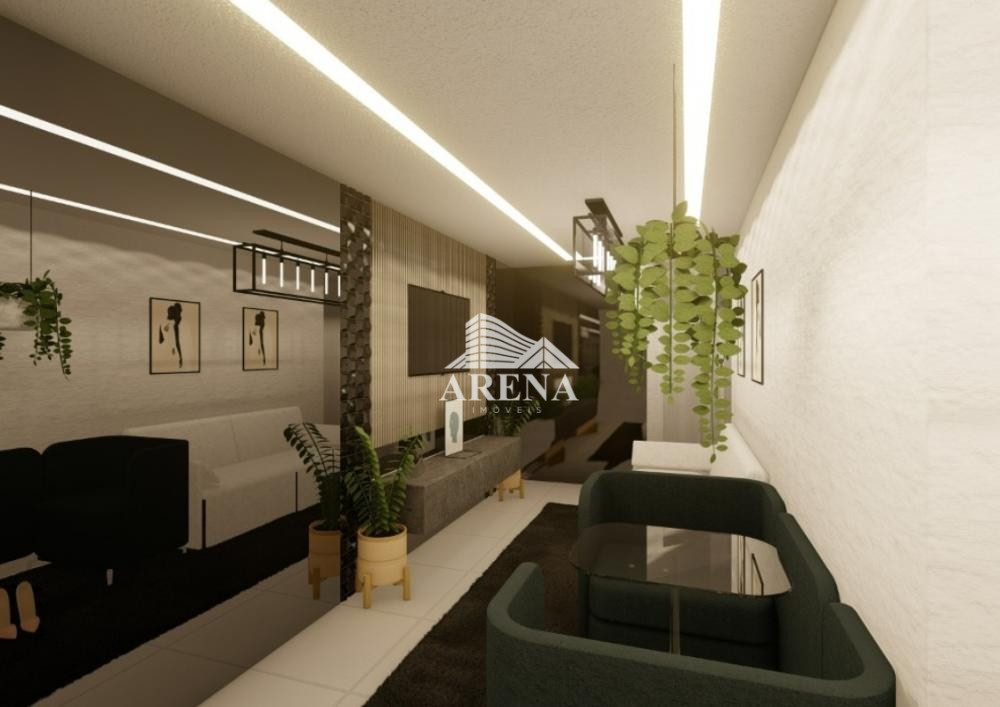 Apto  garden com 60,15 m².(44,15 m² interno, 10,00m²sacada, 9,48m² a/serviço). 2 dormitórios, sendo