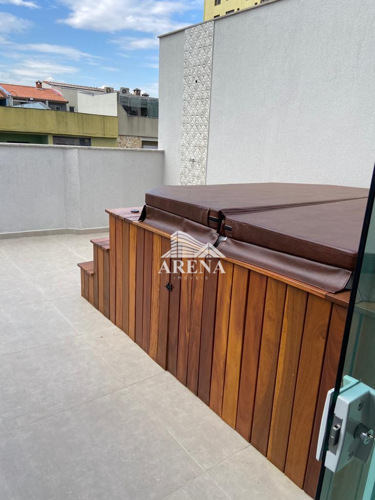 COBERTURA  S/C MOBILIADA  COM 3 DORMITÓRIOS (1 SUÍTE, 2 CLOSET) Jacuzzi na cob.
