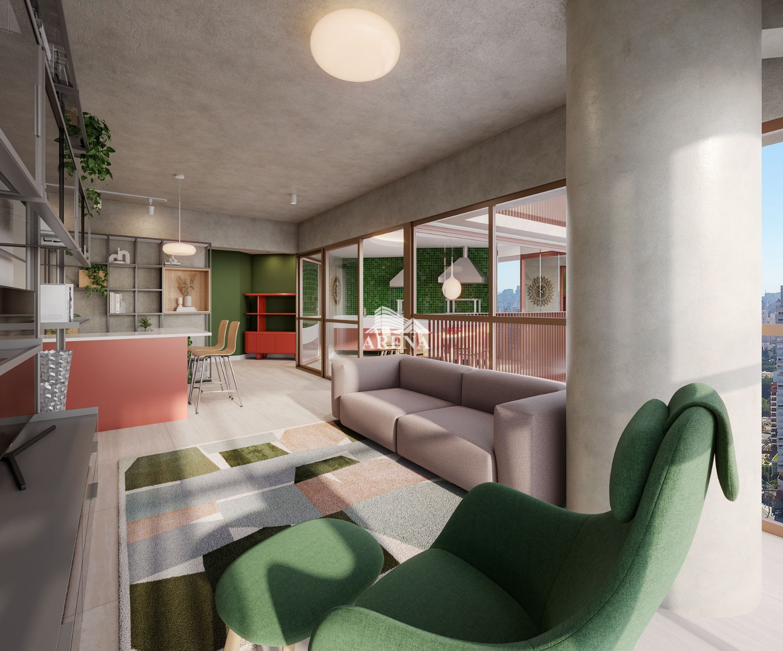 Apartamento com 3 Quartos à venda, 126m² - Jardim